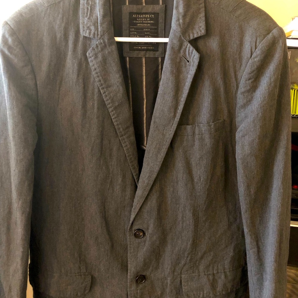 Men’s All Saints Blazer Size 40